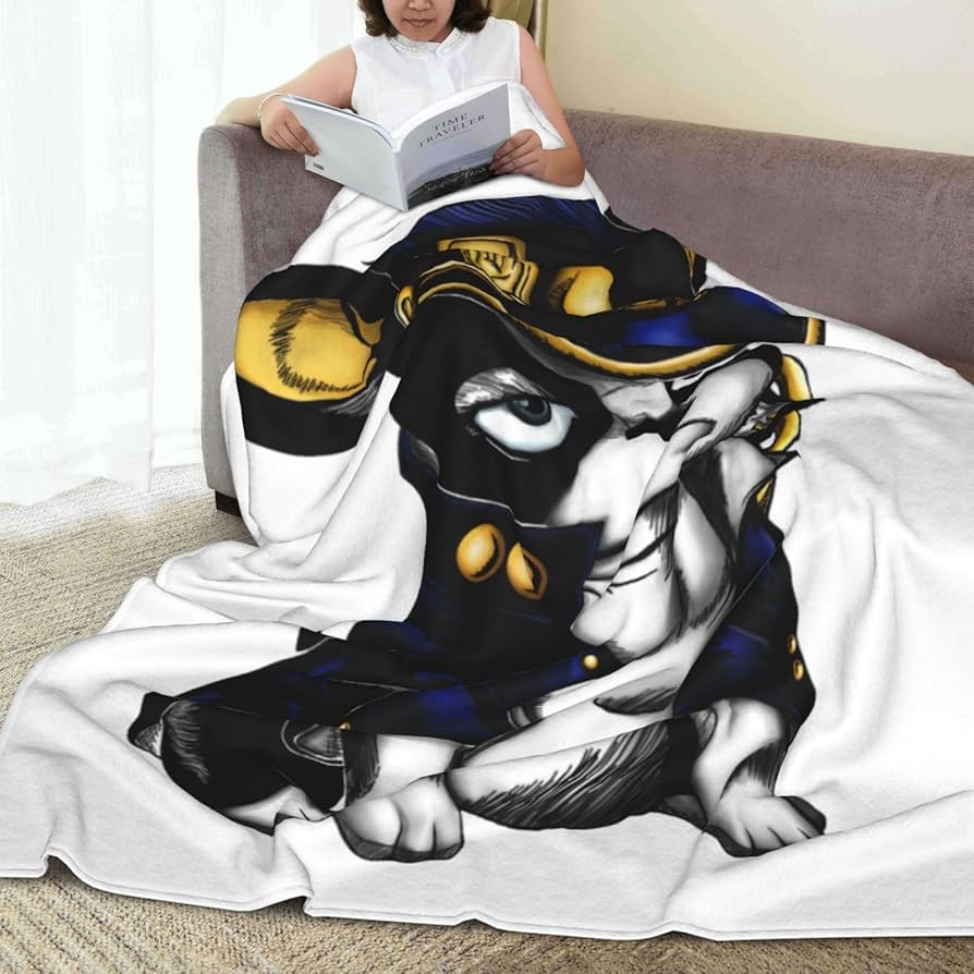 ジョジョの奇妙な冒険 フリンジ付きブランケット 120x150cm Amazon｜ジョジョの奇妙な冒険 黄金の風 ブランケット フェルト